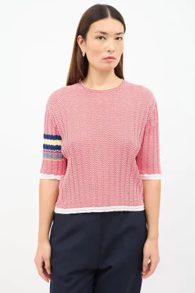 2015 Chevron Knit Top