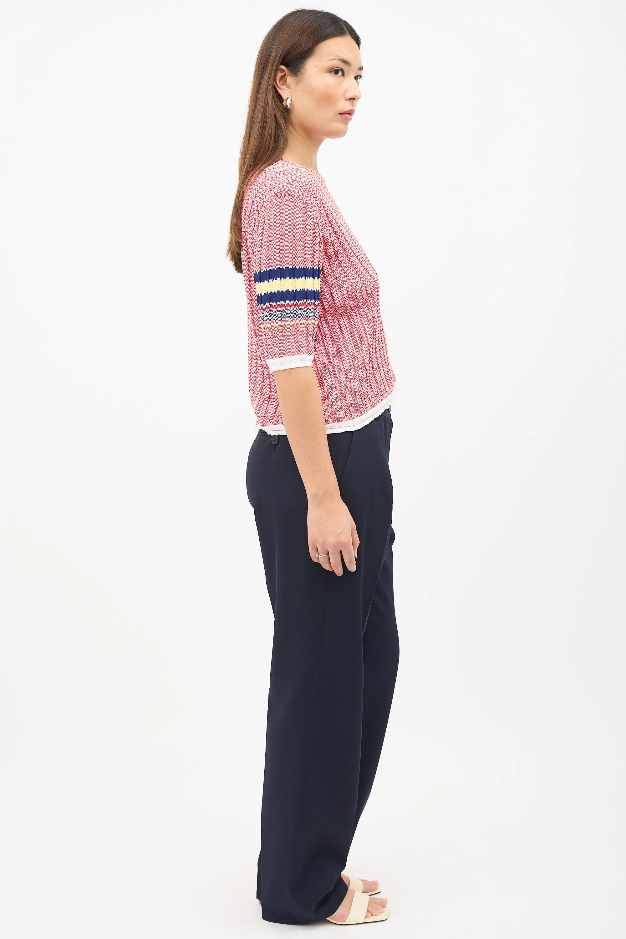 2015 Chevron Knit Top