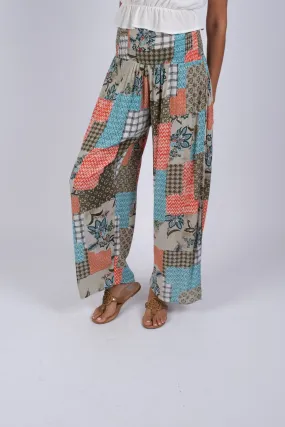 225024 Bohemian Blockprint Bliss Pants