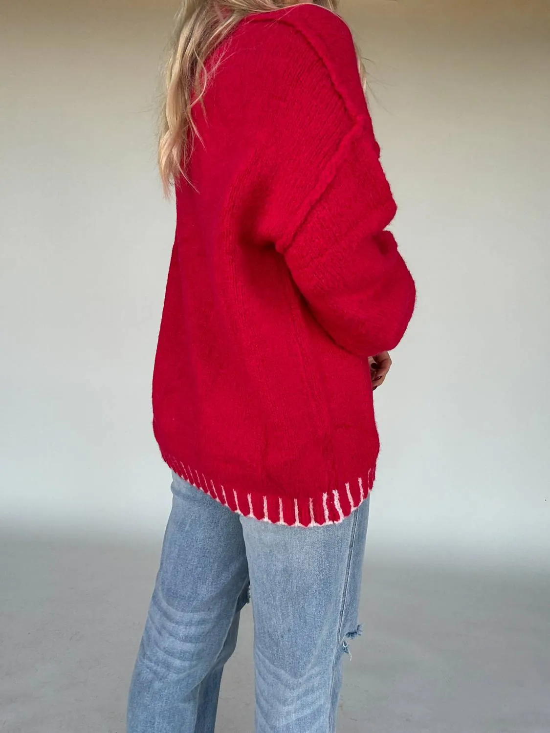 &Merci - Carrie Oversized Mock Neck Sweater