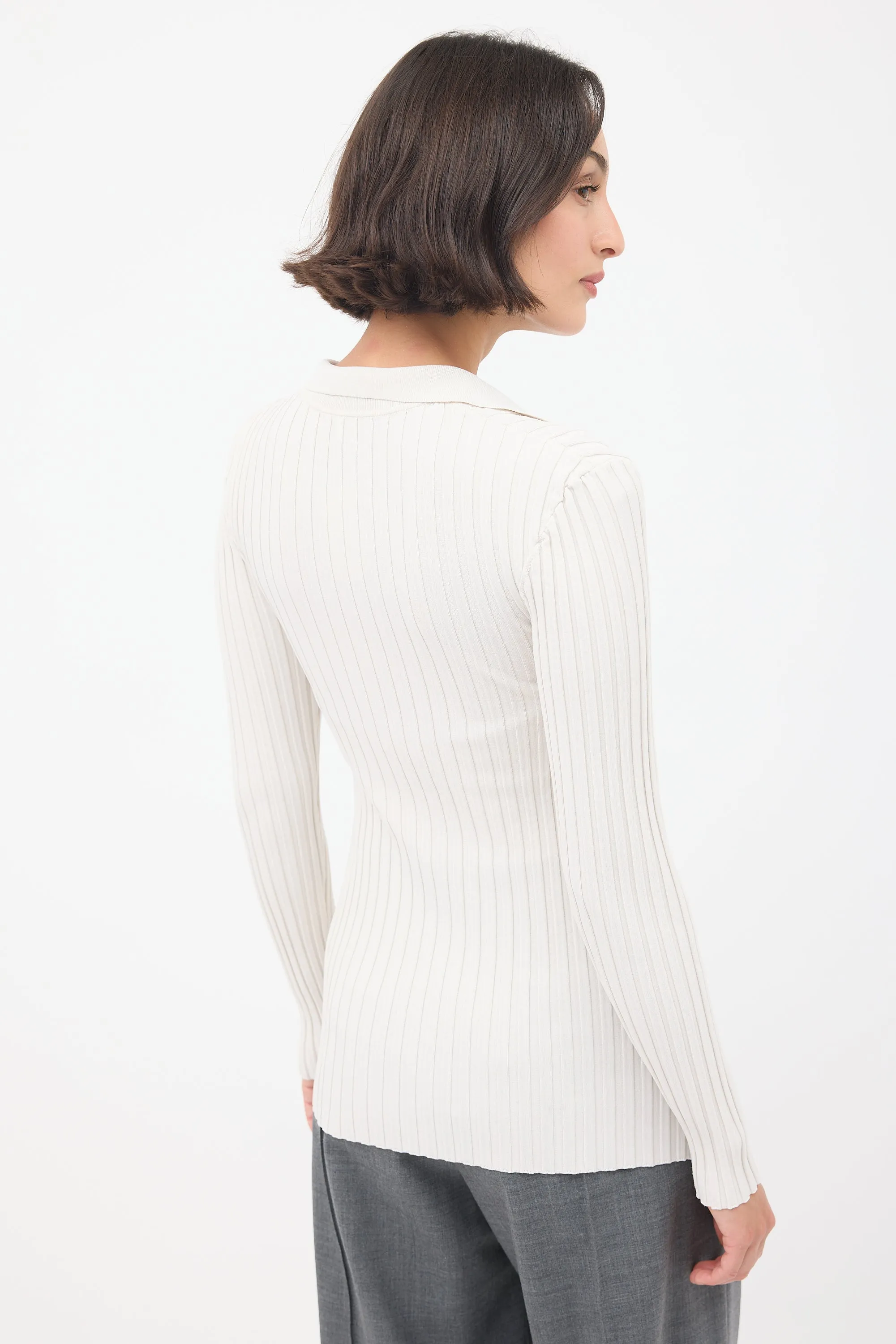 Arradon Ribbed Knit Top