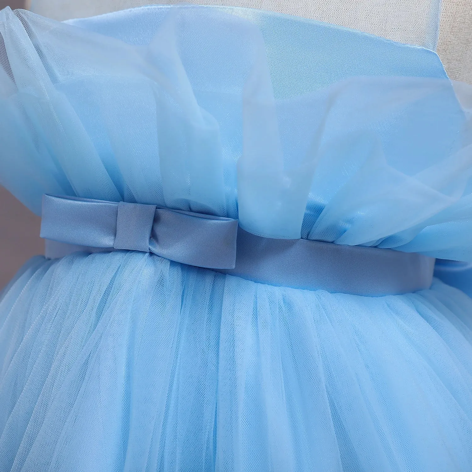 Baby Dresses For Girls Kids Wedding Bridesmaid Dresses Toddler Tulle Birthday Princess Party Dress Infant Outfits