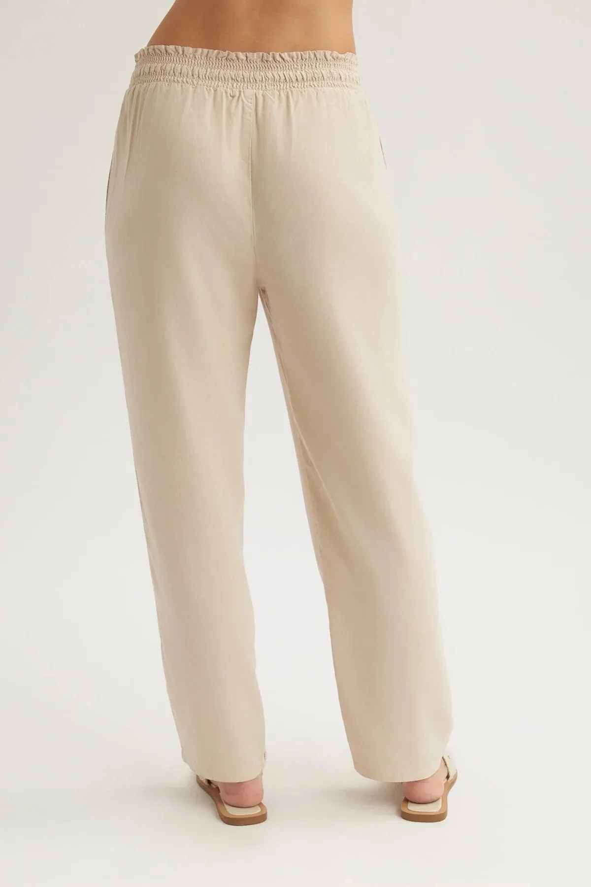 Bella Dahl Smocked Waist Pants