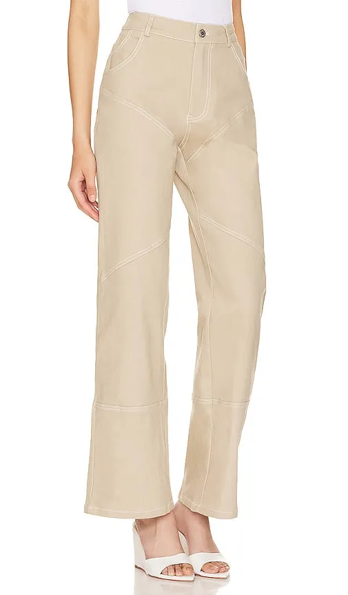 BY.DYLN x REVOLVE Cyrus Jeans in Taupe
