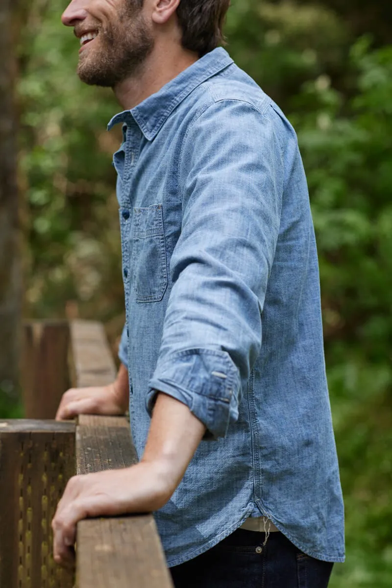 Chambray Utility Shirt