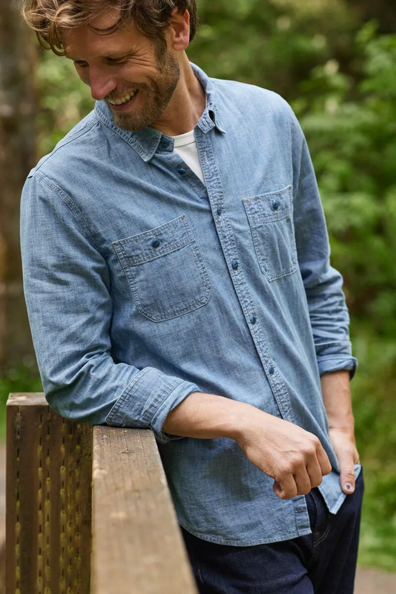 Chambray Utility Shirt