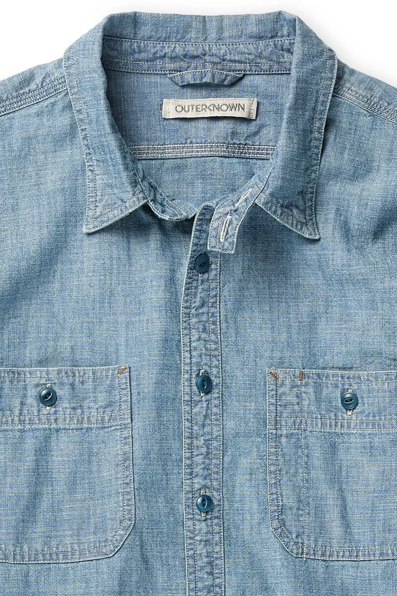 Chambray Utility Shirt