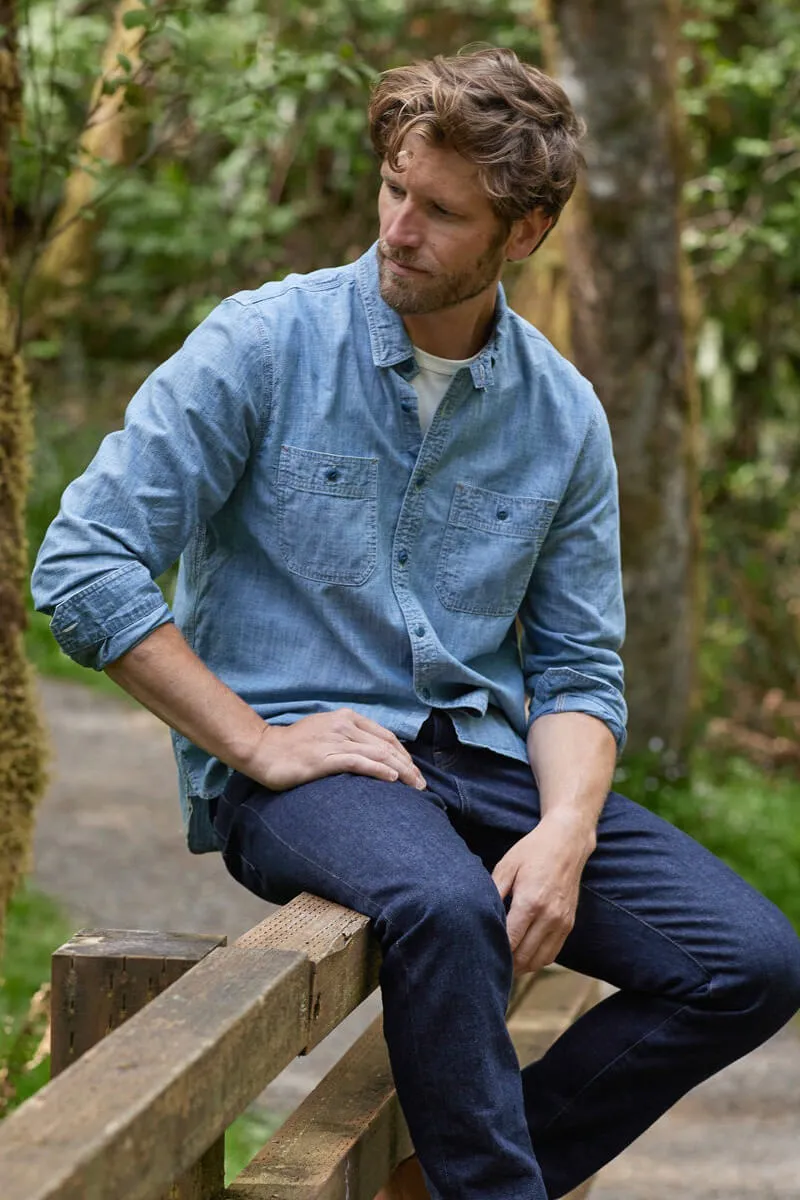 Chambray Utility Shirt