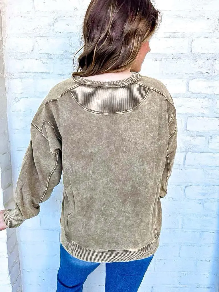 Cozy Mindset Mocha Top