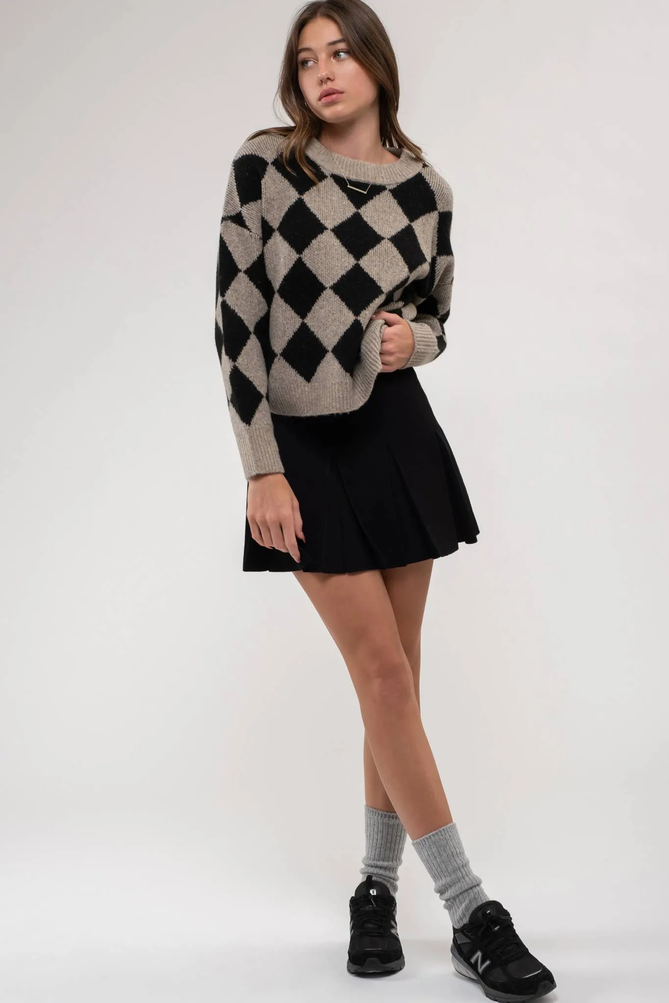 DOORBUSTER The Quinn Crew Knit Sweater