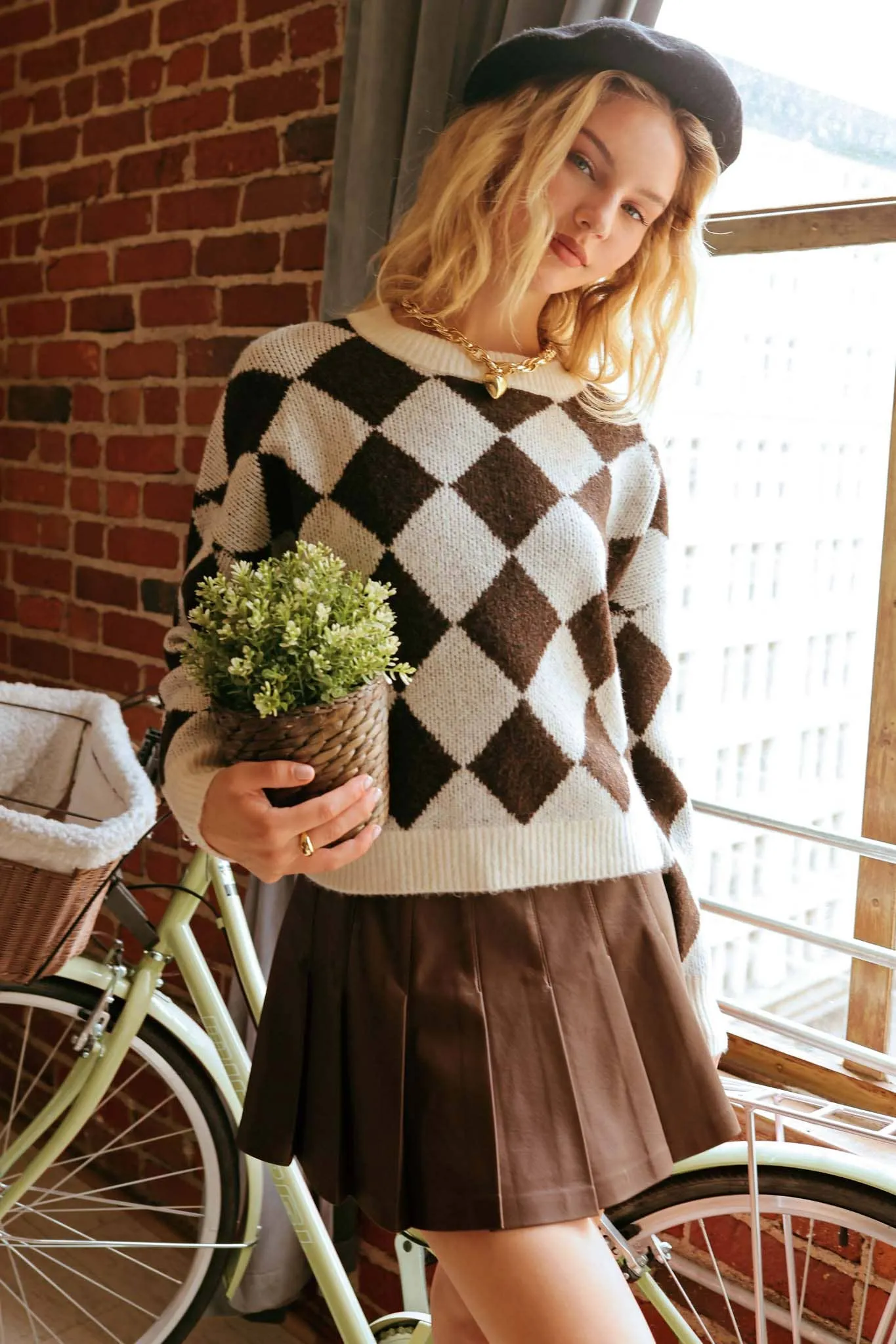 DOORBUSTER The Quinn Crew Knit Sweater
