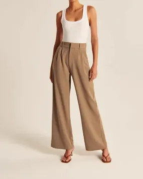 Effortless - Tailored pants with wide legs