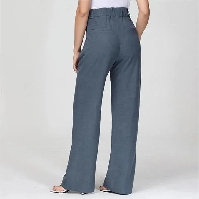 Effortless - Tailored pants with wide legs
