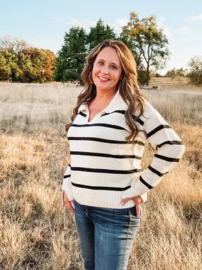 Forever Striped Sweater