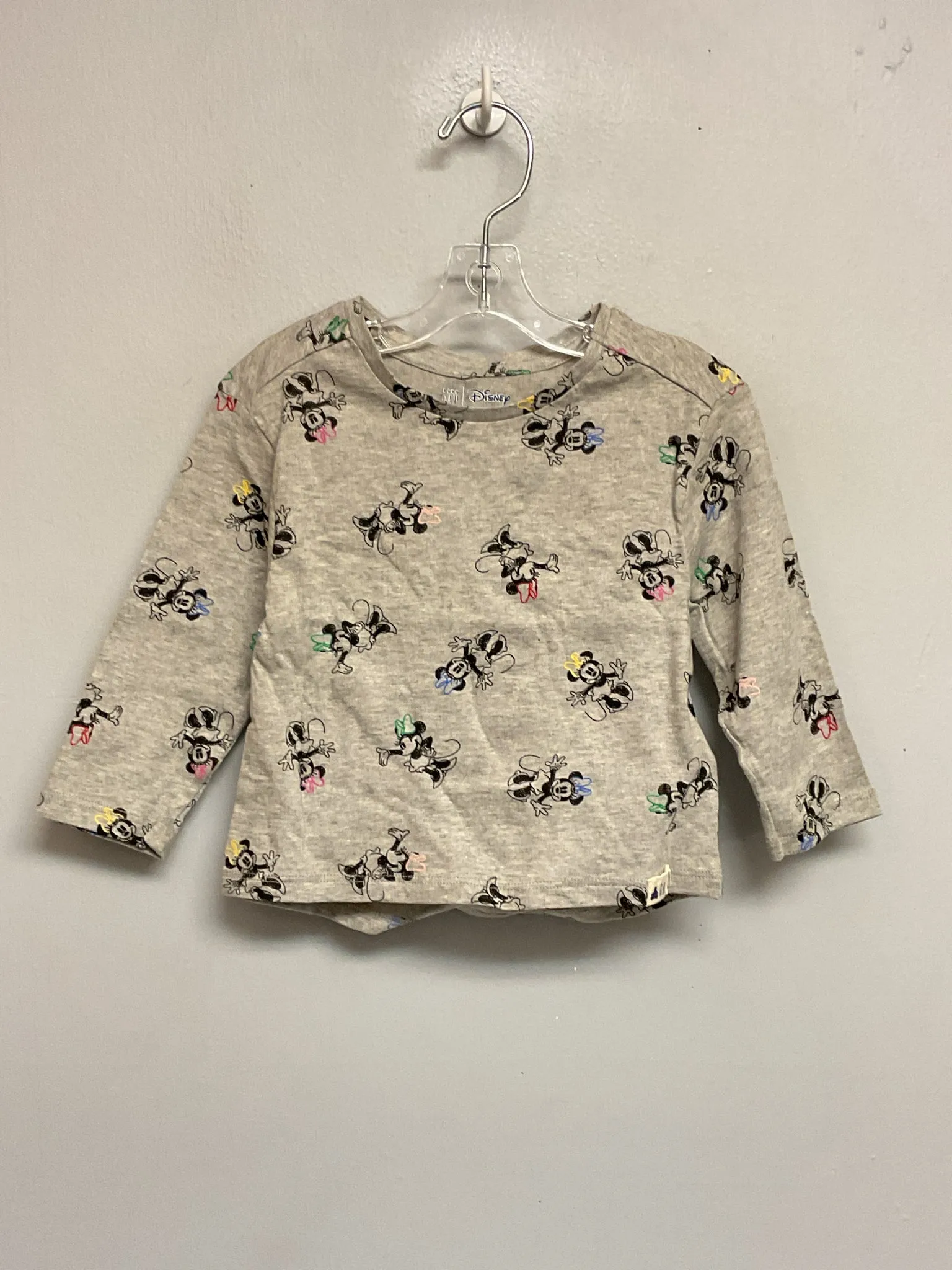 Gap Size 12M Gray Disney Cotton Infant Girls Onesies & Tees