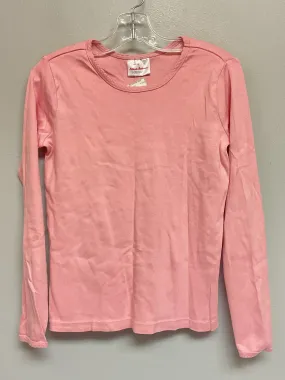 Hanna Andersson Size 10 Pink Cotton Big Girls Tees/Polos/Tunics