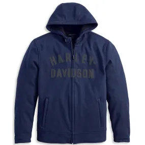Harley-Davidson Men's Deflector Hooded Riding Fleece 97135-23VM