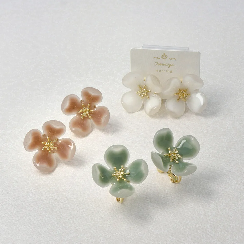 Medium Flower Clip Ons