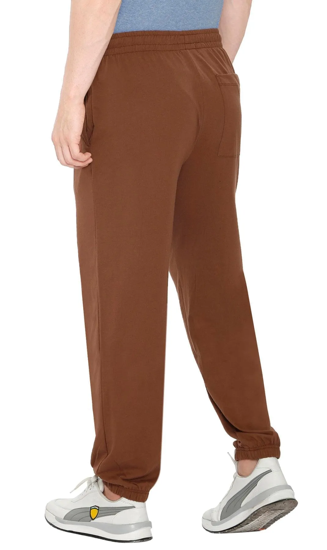 Men's Knit Pants – Pull On Elastic Waist for Effortless Dressing and Relaxed Comfort