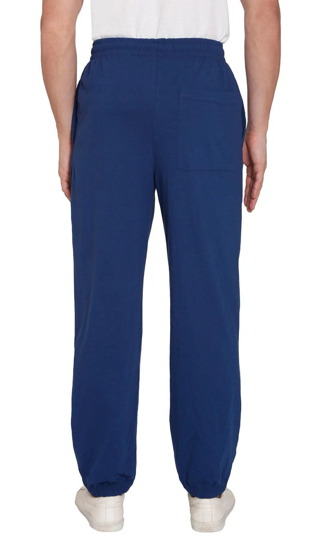Men's Knit Pants – Pull On Elastic Waist for Effortless Dressing and Relaxed Comfort
