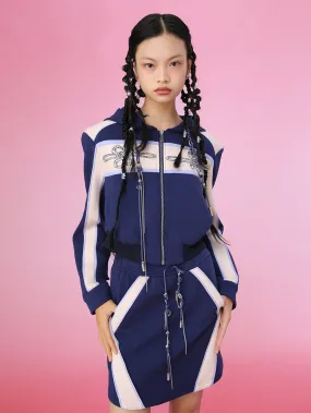 MUKZIN Splicing Age-reducing Comfortable High-quality Sports Hoodie