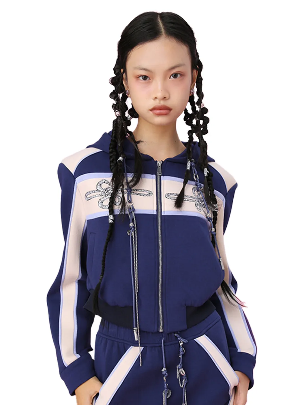 MUKZIN Splicing Age-reducing Comfortable High-quality Sports Hoodie