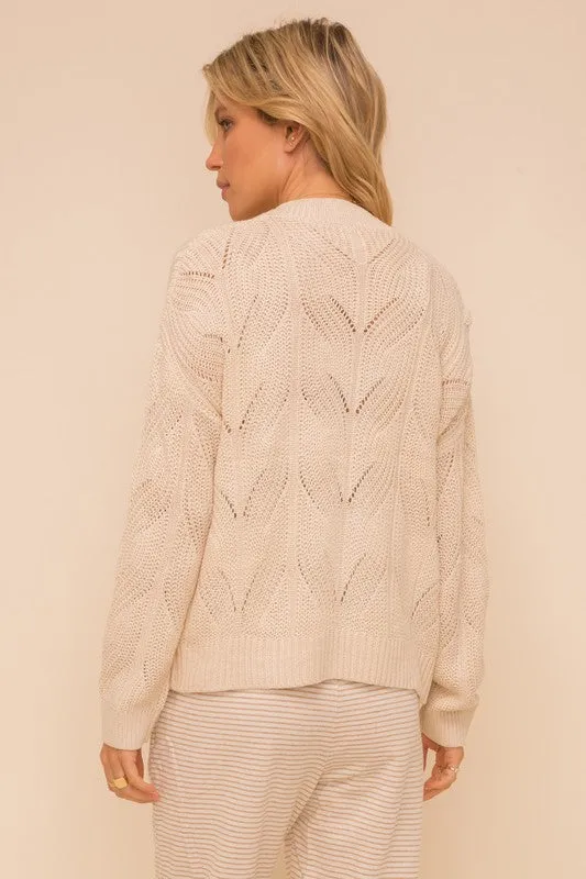 Natural Texture Cardigan