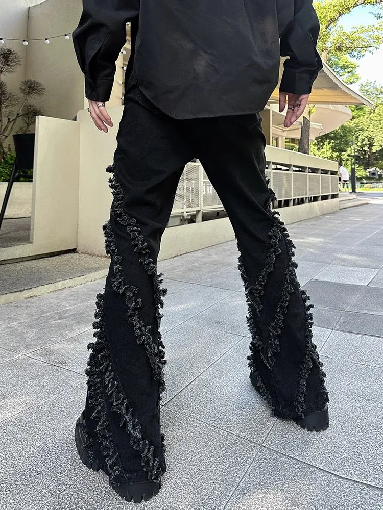 Niceprimes Trendy Personalized Flared Jeans