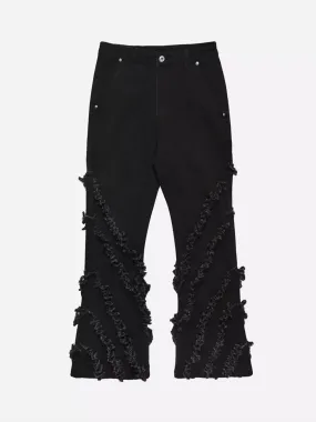 Niceprimes Trendy Personalized Flared Jeans