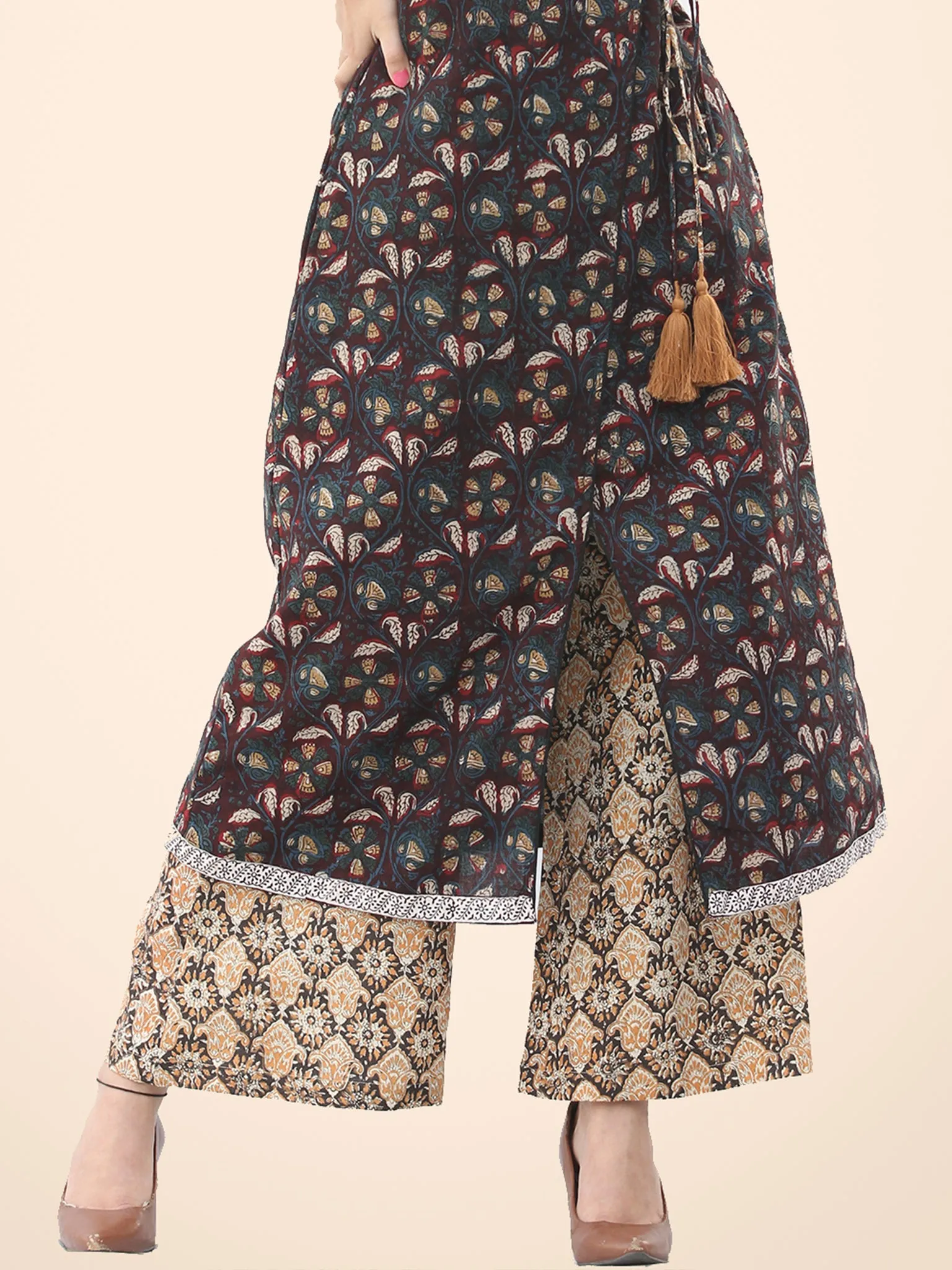 Rozana Night Flowers Palazzo - KS02AP1139