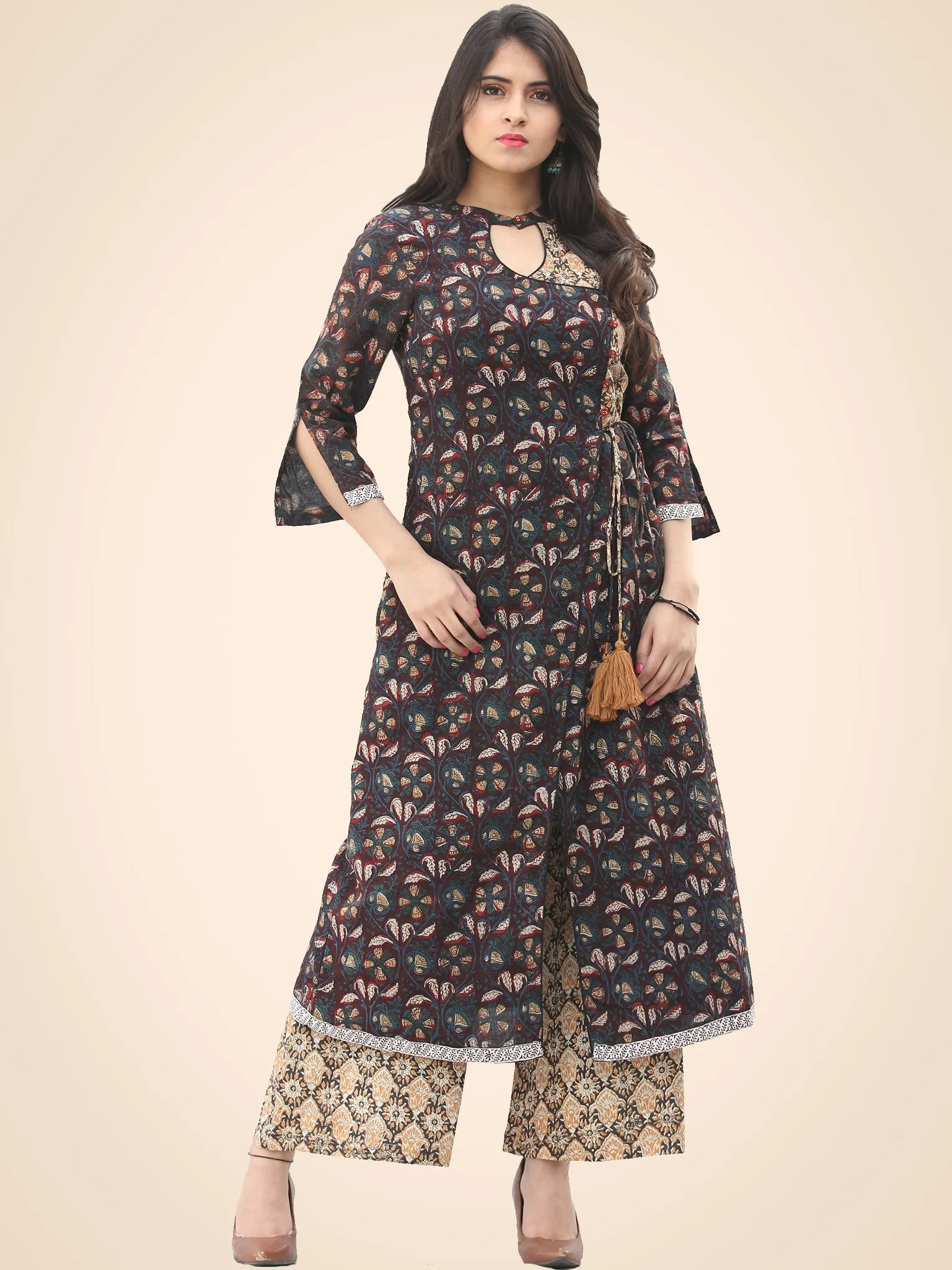 Rozana Night Flowers Palazzo - KS02AP1139