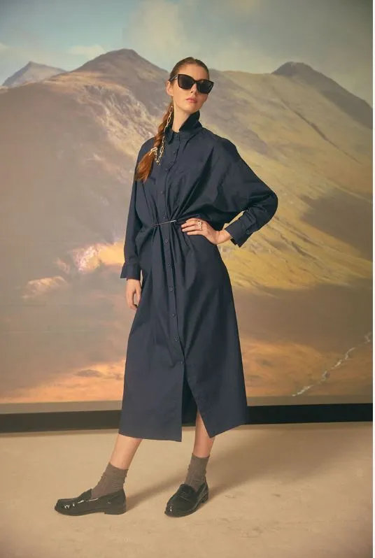 Safety Pin Shirt Dress