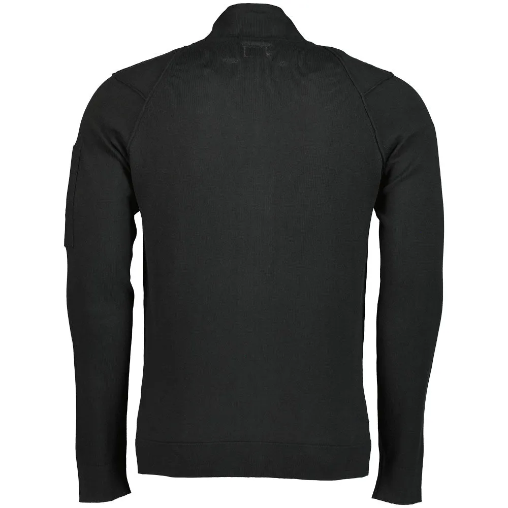 Sea Island Zipped Lens Knit