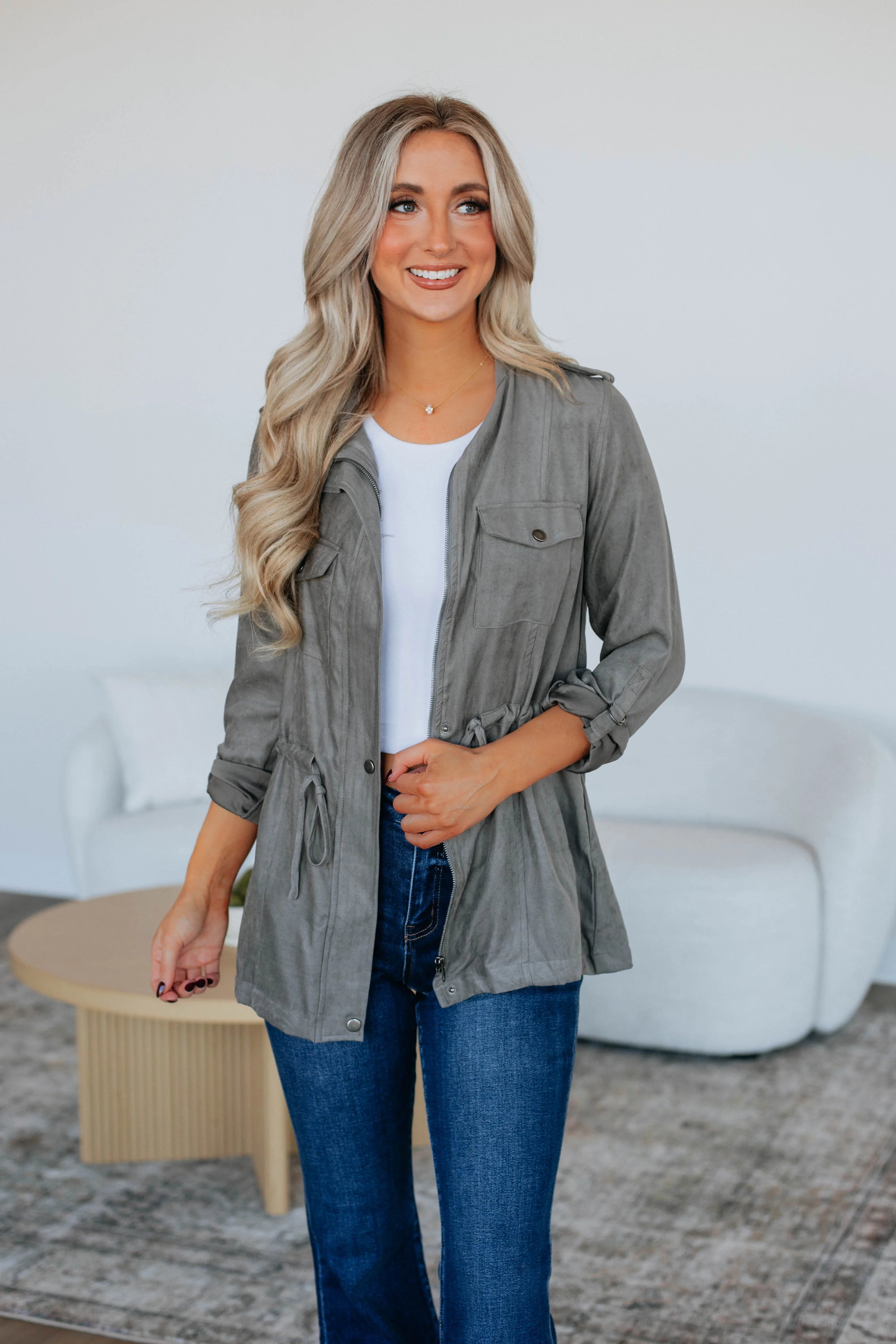 Talon Utility Jacket - Stone