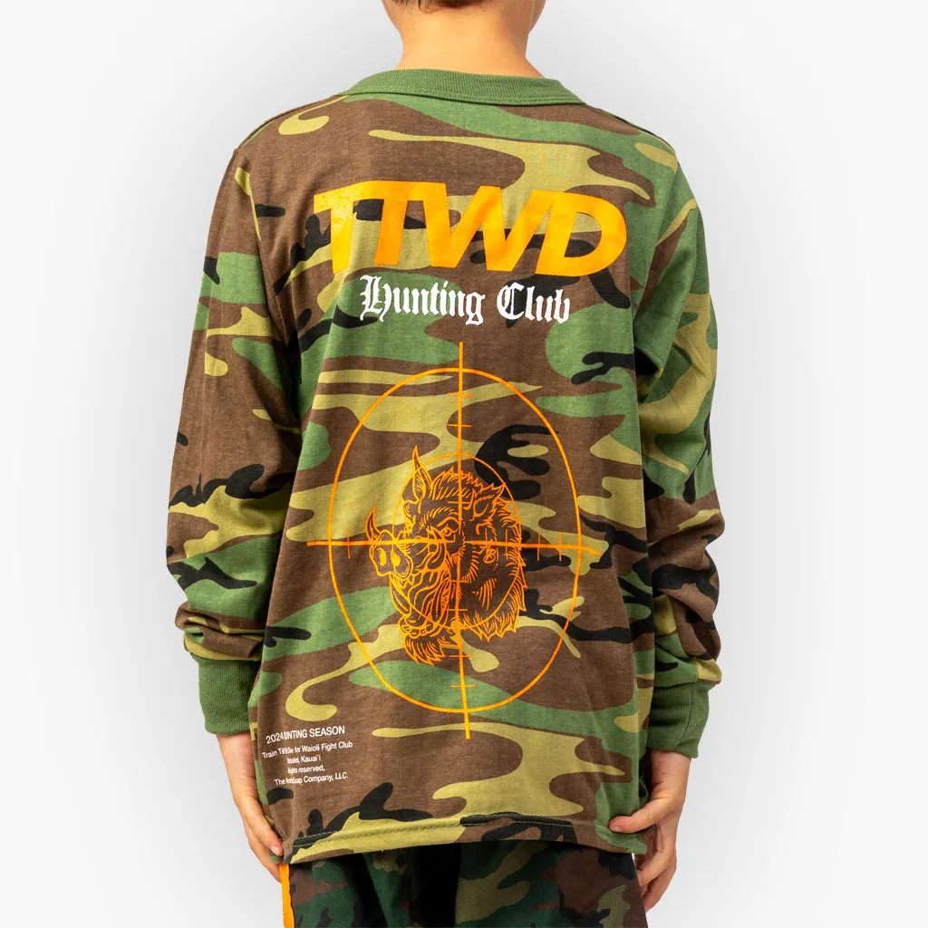The Hunt Necks LONG SLEEVE Tee - YOUTH