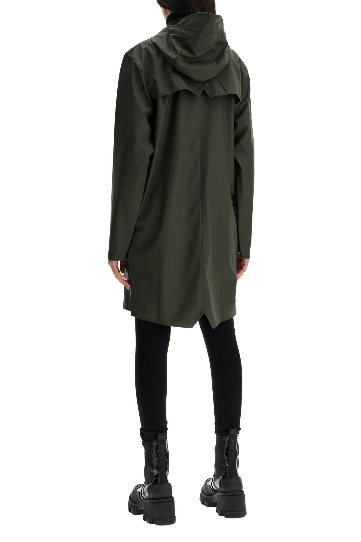 unisex long rain jacket