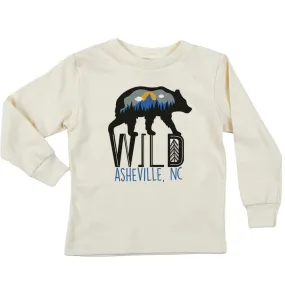 Wild Bear Long Sleeve Graphic Tee