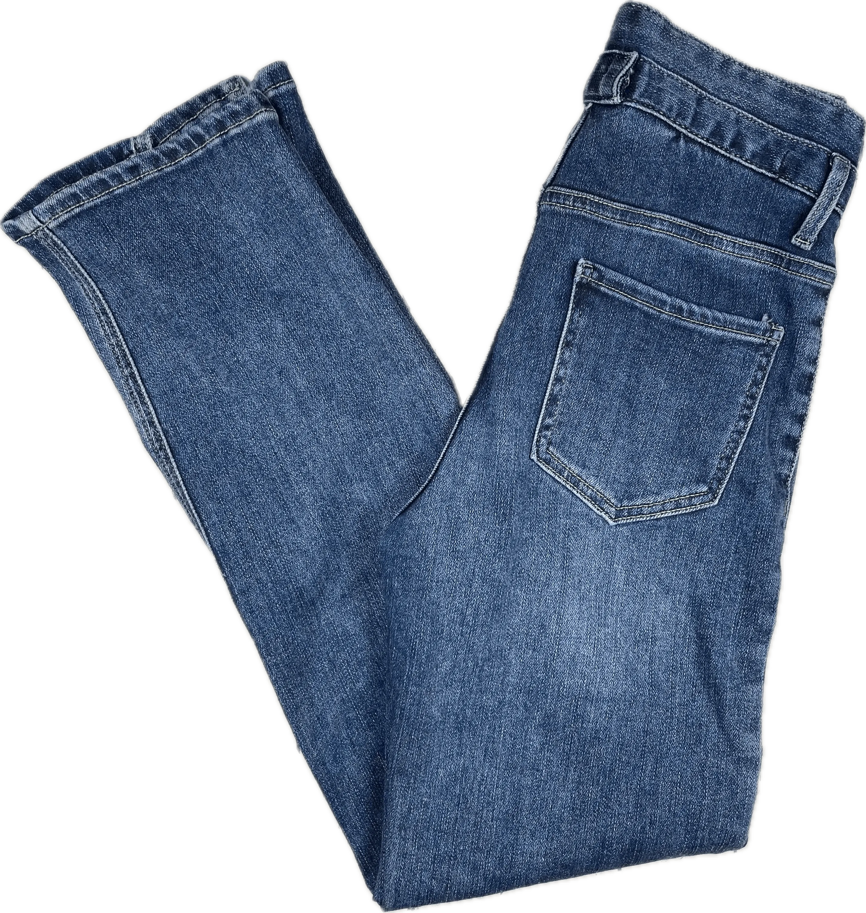 X2 Live Women's Korean Denim High Waist Slim Leg Jeans - Size 27