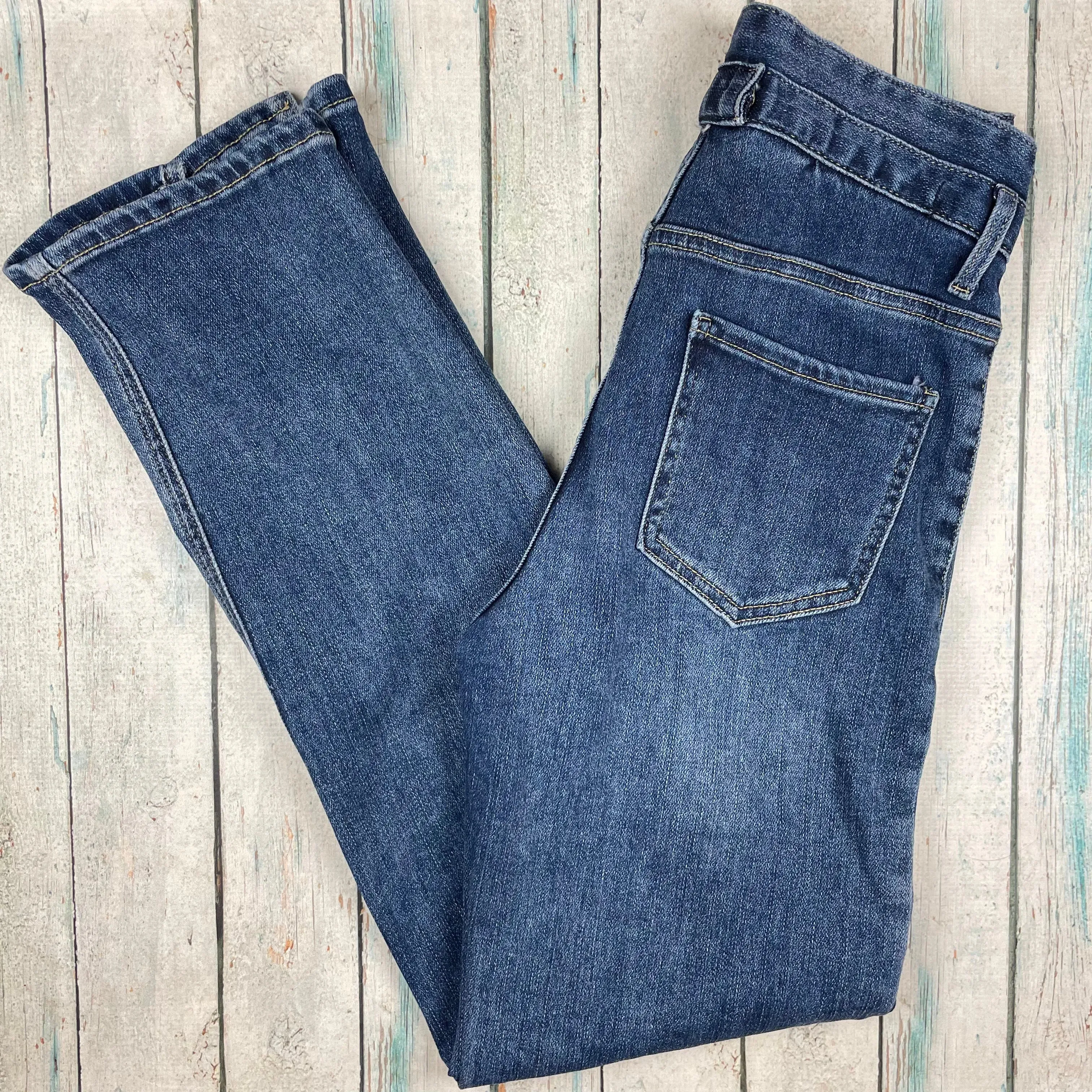 X2 Live Women's Korean Denim High Waist Slim Leg Jeans - Size 27