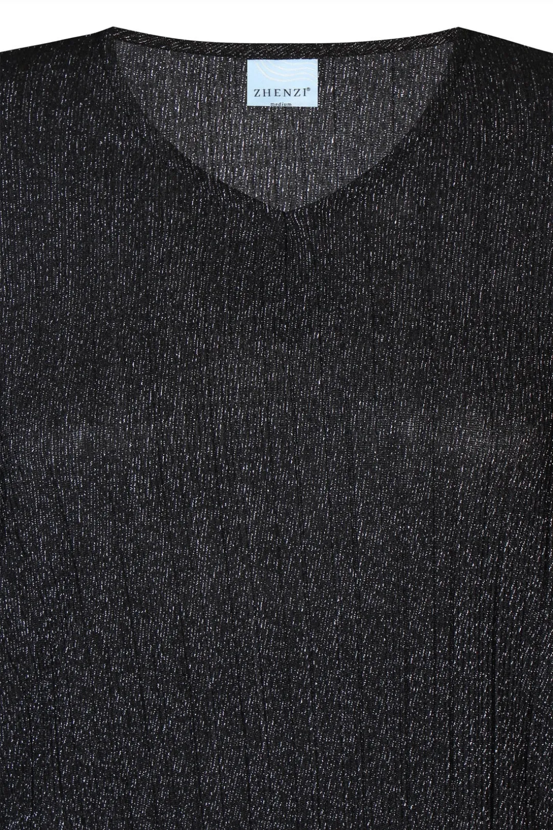 Zhenzi silver glitter tread tops
